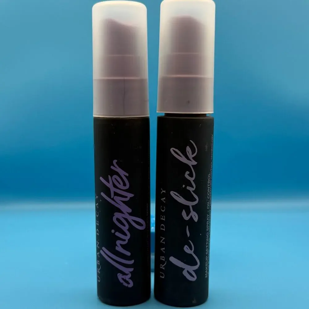 urban decay all nighter & de-slick bundle finishing primer spray